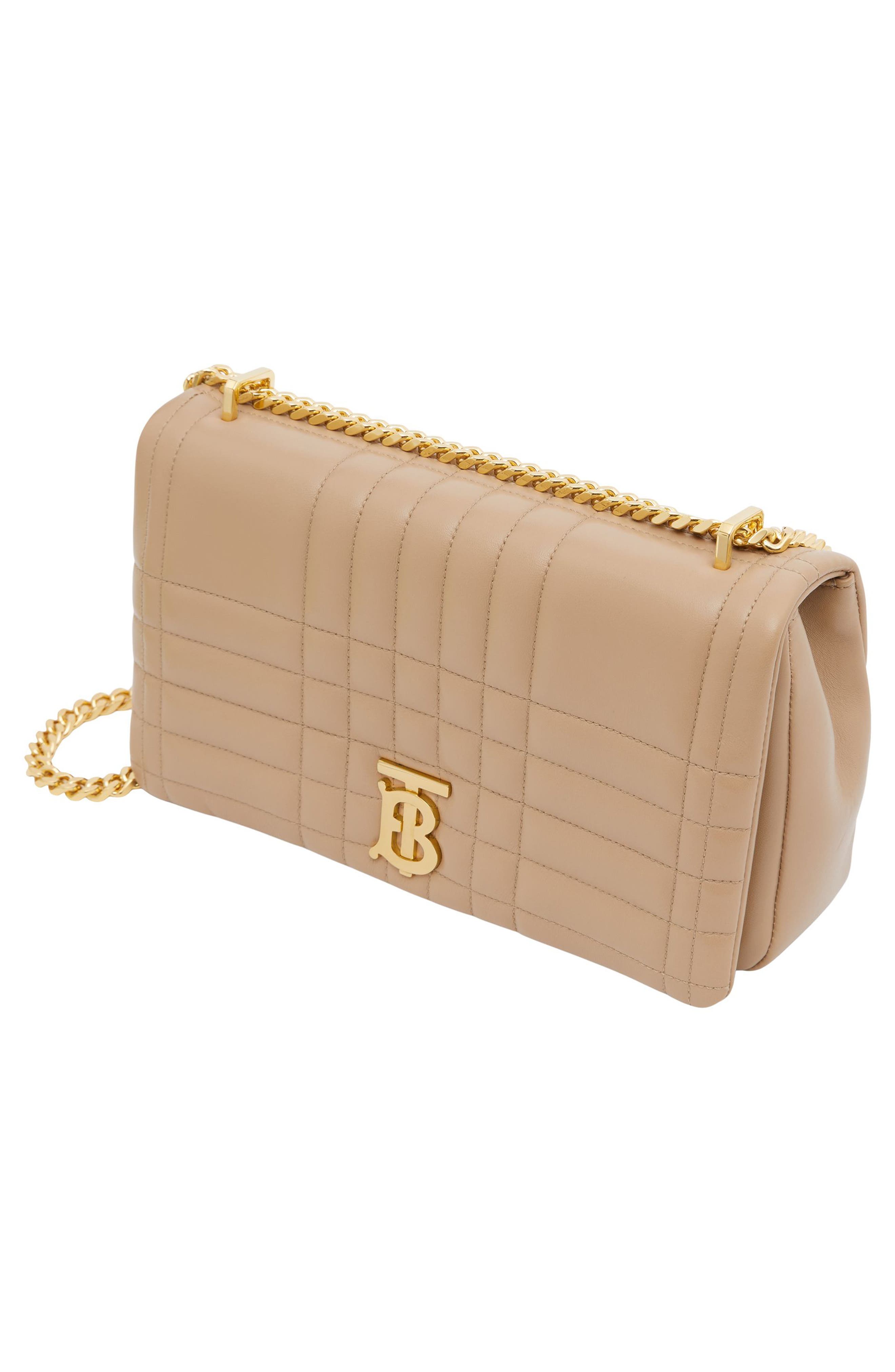 Burberry Medium Lola Quilted Leather Shoulder Bag, Alternate, color, 
