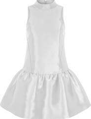 ALIGNE Blaze Sleeveless Satin Minidress