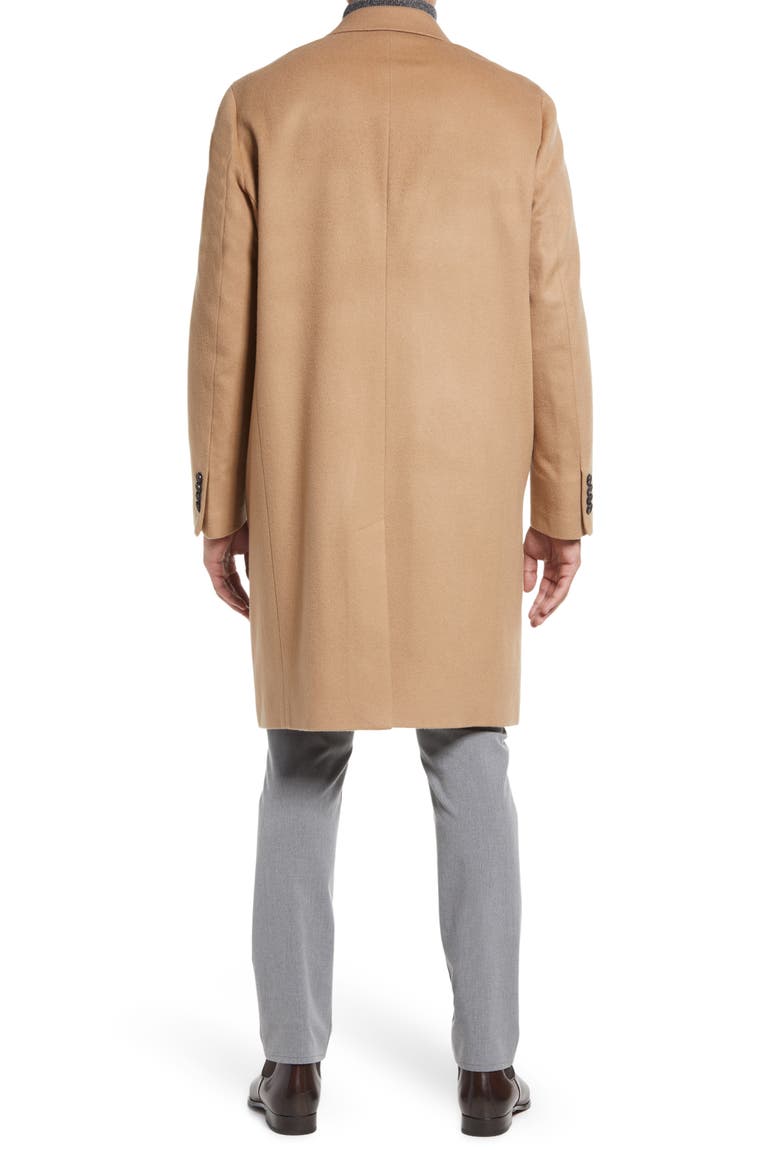 Thomas Wool & Cashmere Over Coat, Alternate, color, CAMEL