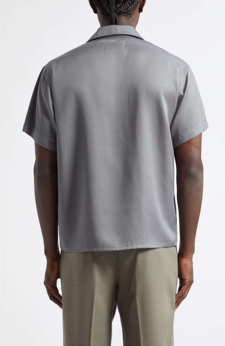 Second Layer Avenue Camp Shirt, Alternate, color, Gray