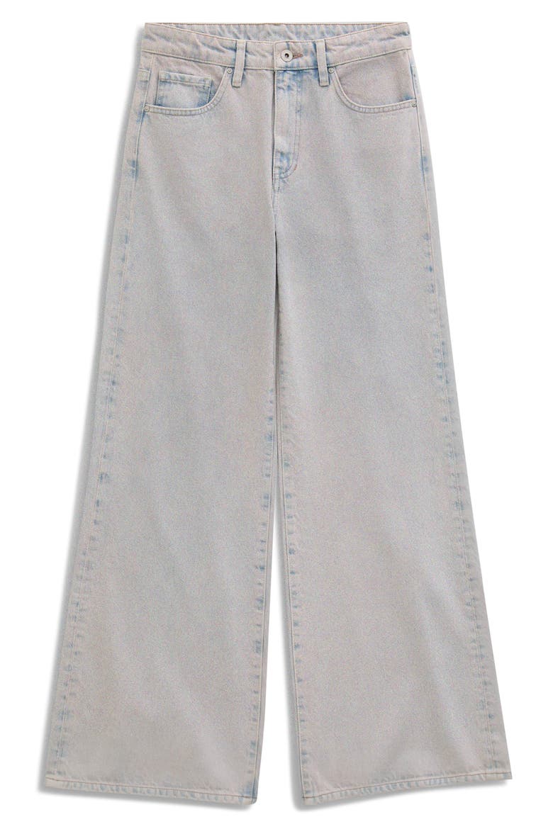 Adria Low Rise Wide Leg Jeans, Alternate, color, MOJAVE PINK