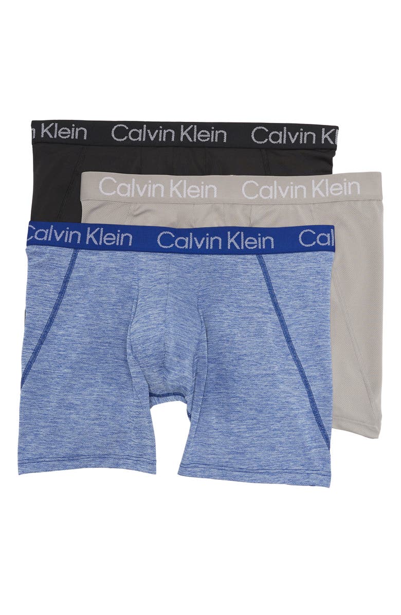 Calvin Klein Assorted 3-Pack Boxer Briefs, Main, color, 