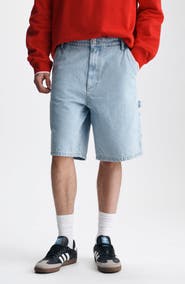 Brooklyn Industries Williamsburg Relaxed Fit Cotton Denim Carpenter Shorts