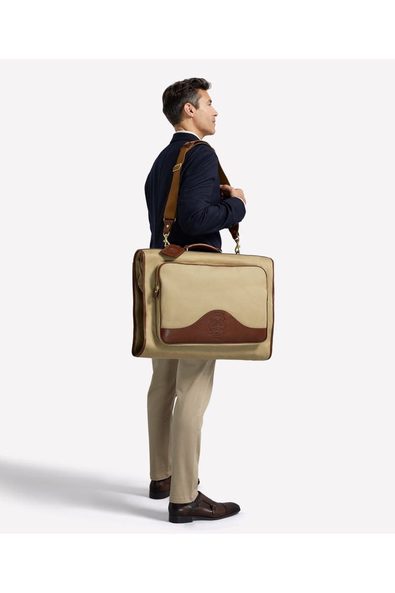 Packet No. 83, Alternate, color, Khaki Twill / Vintage Chestnut