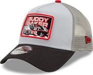 New Era Men's New Era Black/Gray Buddy Baker Legends 9FORTY A-Frame Adjustable Trucker Hat
