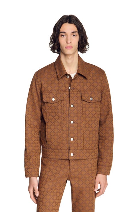Square Cross denim jacket