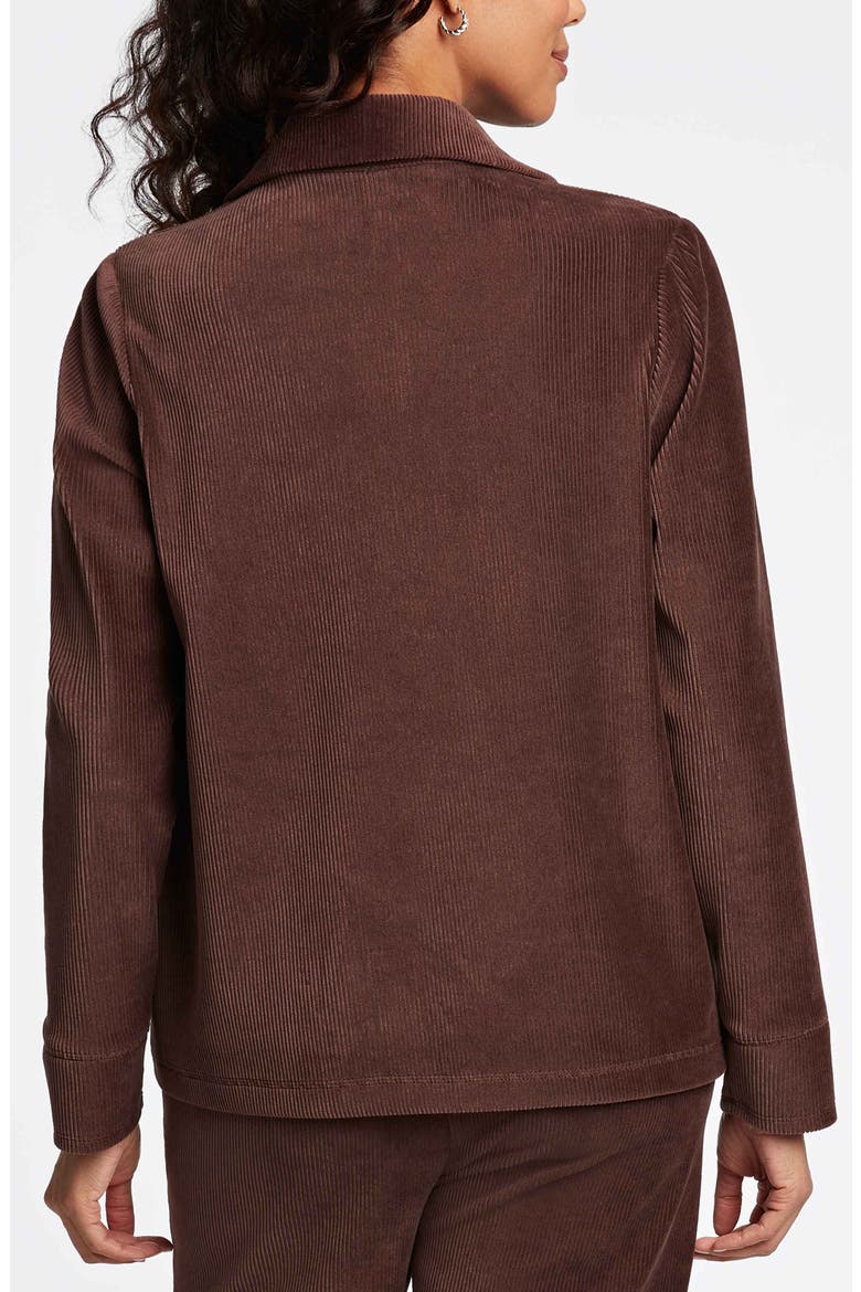 Sammy Corduroy Polo Sweater, Alternate, color, CHOCOLATE