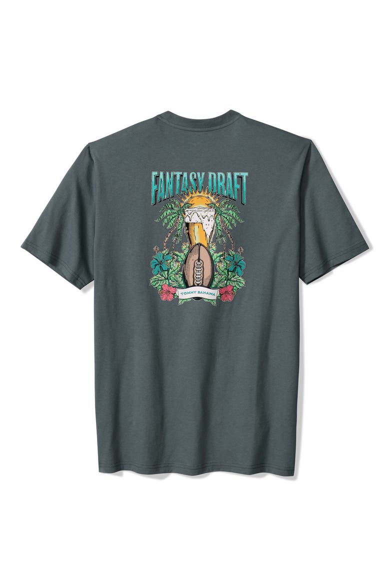 Fantasy Draft Graphic T-Shirt, Alternate, color, TURBULENCE