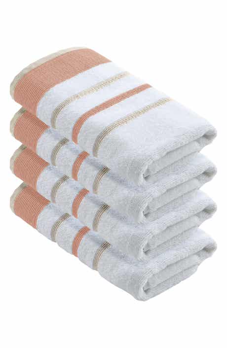 Woven & Weft Luxurious Cotton 4-Pack Decorative Hand Towels