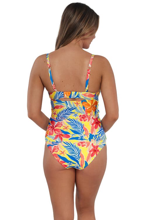 SUNSETS SUNSETS SERENA TANKINI SWIMSUIT TOP 