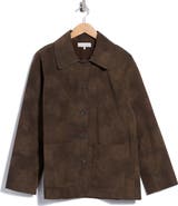 WAYF Faux Suede Jacket