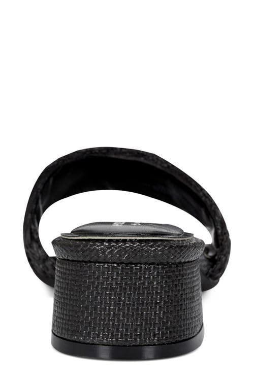 Shop Easy Spirit Rosario Slide Sandal In Black