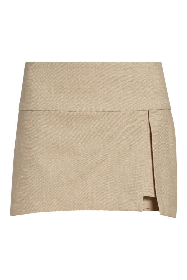Evident Recycled Cotton Blend Skort, Alternate, color, ECRU
