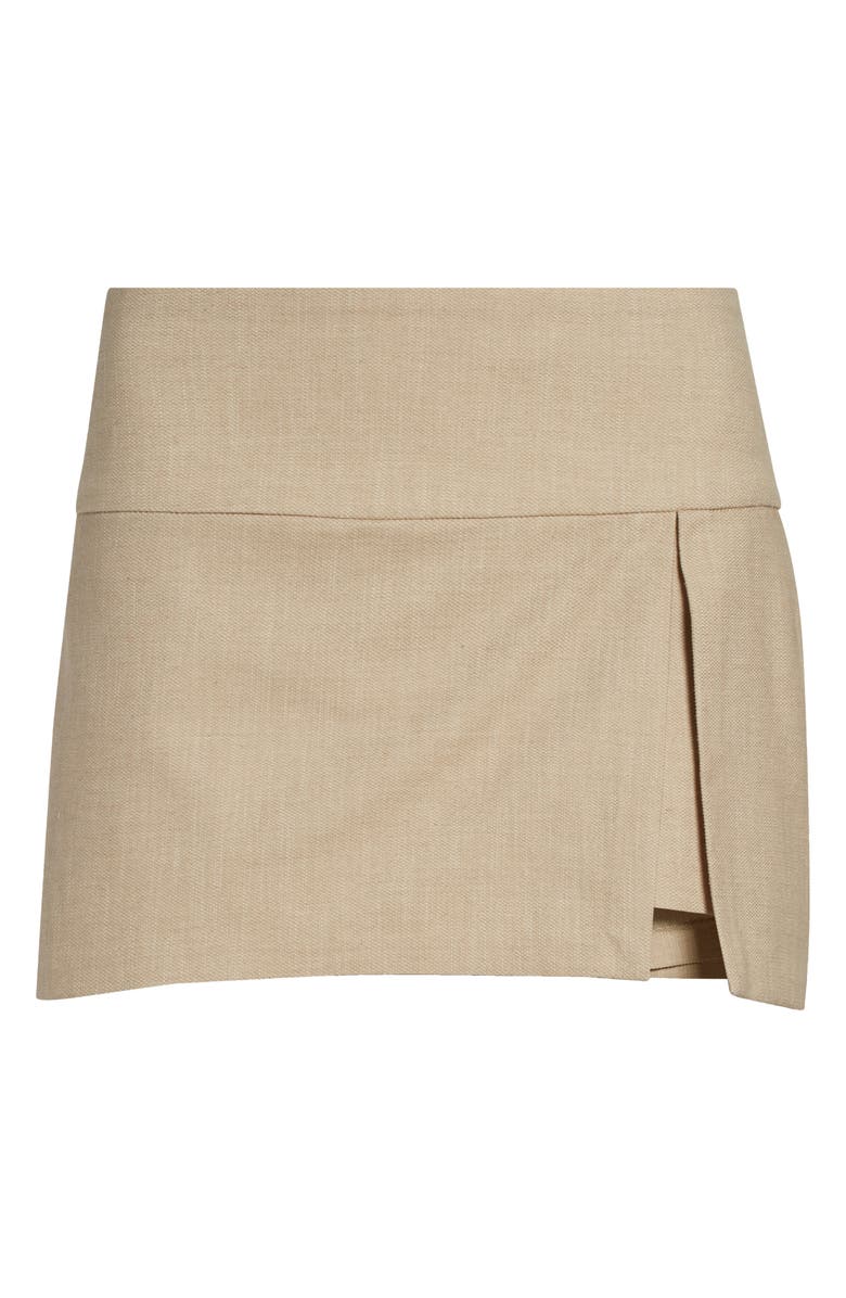 Paloma Wool Evident Recycled Cotton Blend Skort, Alternate, color, Ecru