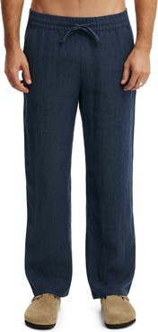 Cotton On Men's Baggy Linen Pant