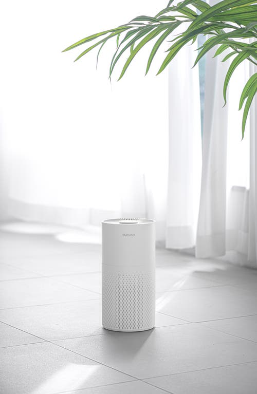 Cuckoo H13 True Hepa Air Purifier With Additional Replacement Filter In Matte White And Gray