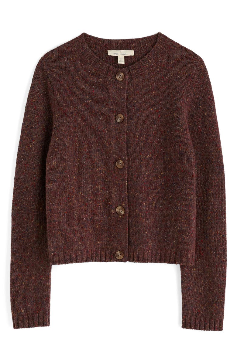 Seasalt Cornwall Dawson Pick Merino Wool Blend Cardigan, Alternate, color, Oakwood