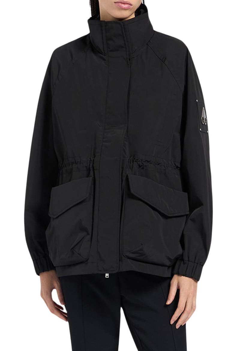 Rosemont Water Repellent Windbreaker, Main, color, BLACK