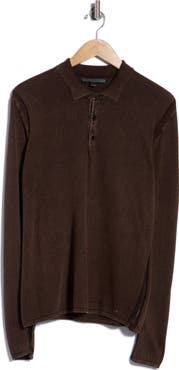 John Varvatos Dune Long Sleeve Polo