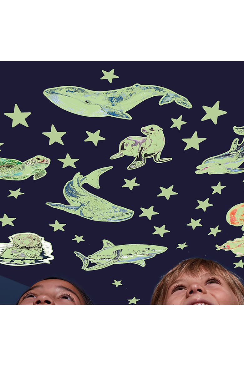 Glow Stars & Sea Creatures ECO, Glow Wall Décor, Alternate, color, Multicolored