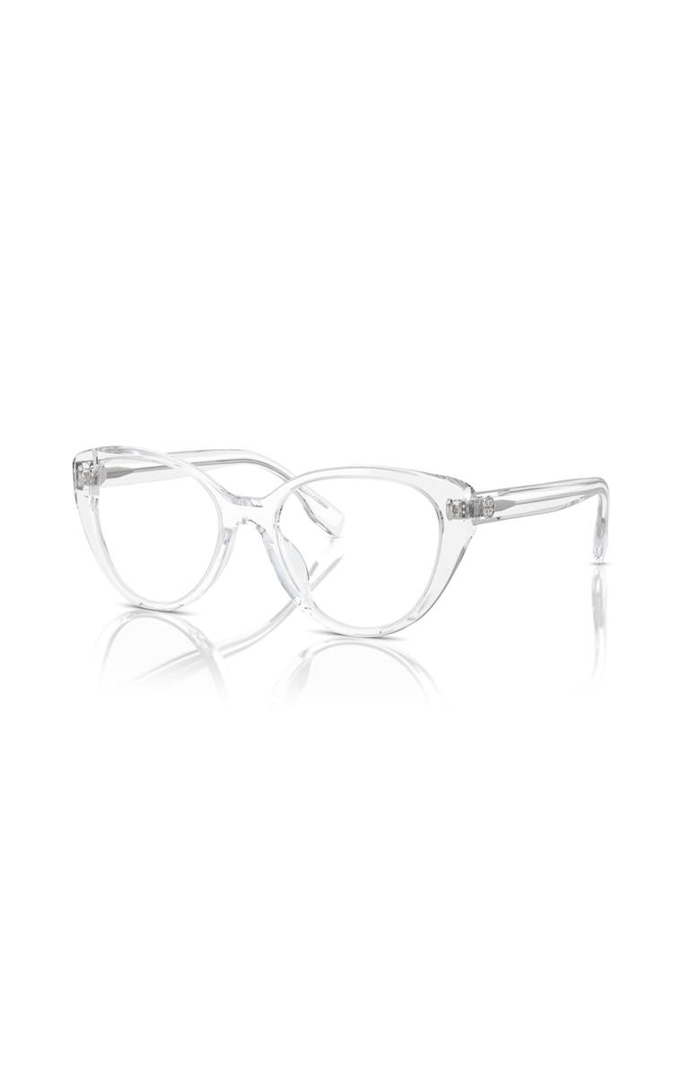 Tory Burch 52mm Round optical glasses, Main, color, Transparent