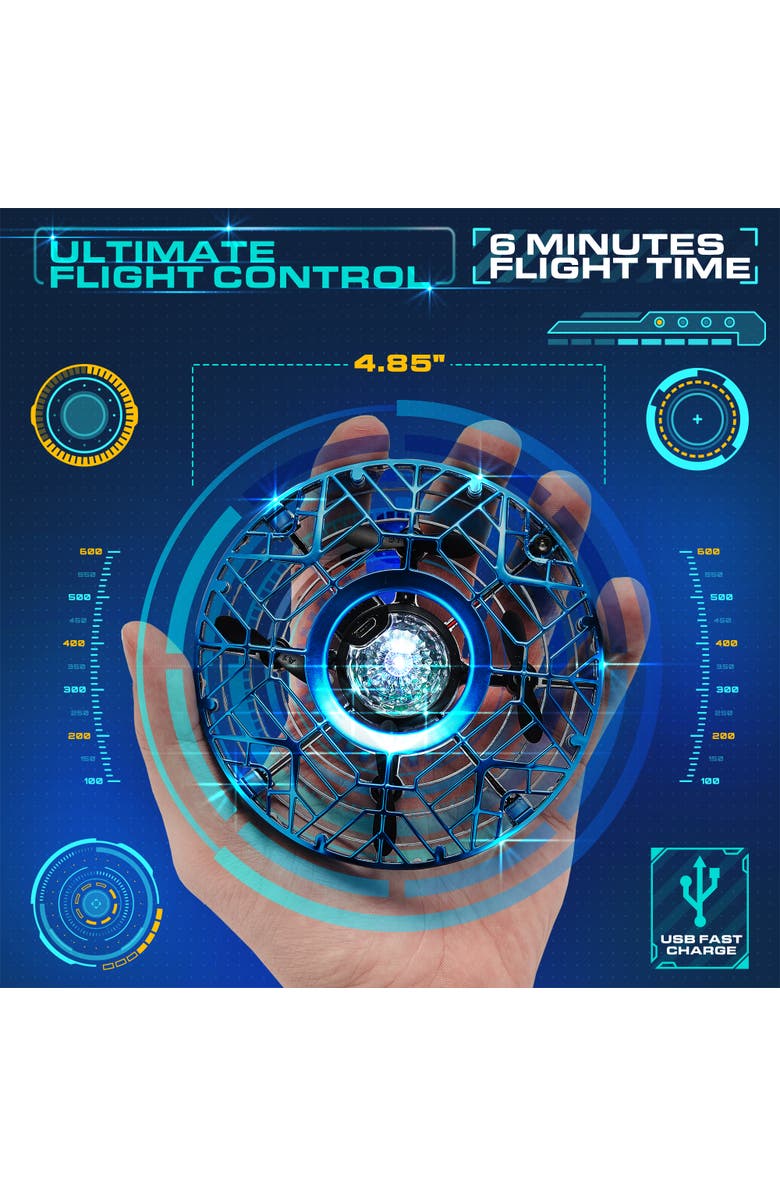 Force1 Scoot Pro Hand Operated Drone, Alternate, color, Blue