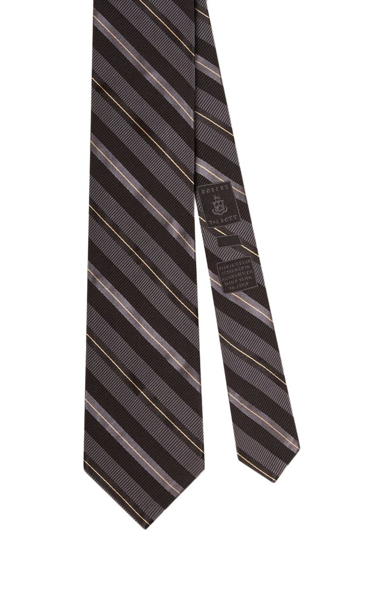 Robert Talbott Newman 7 Fold Silk Repp Necktie, Main, color, 
