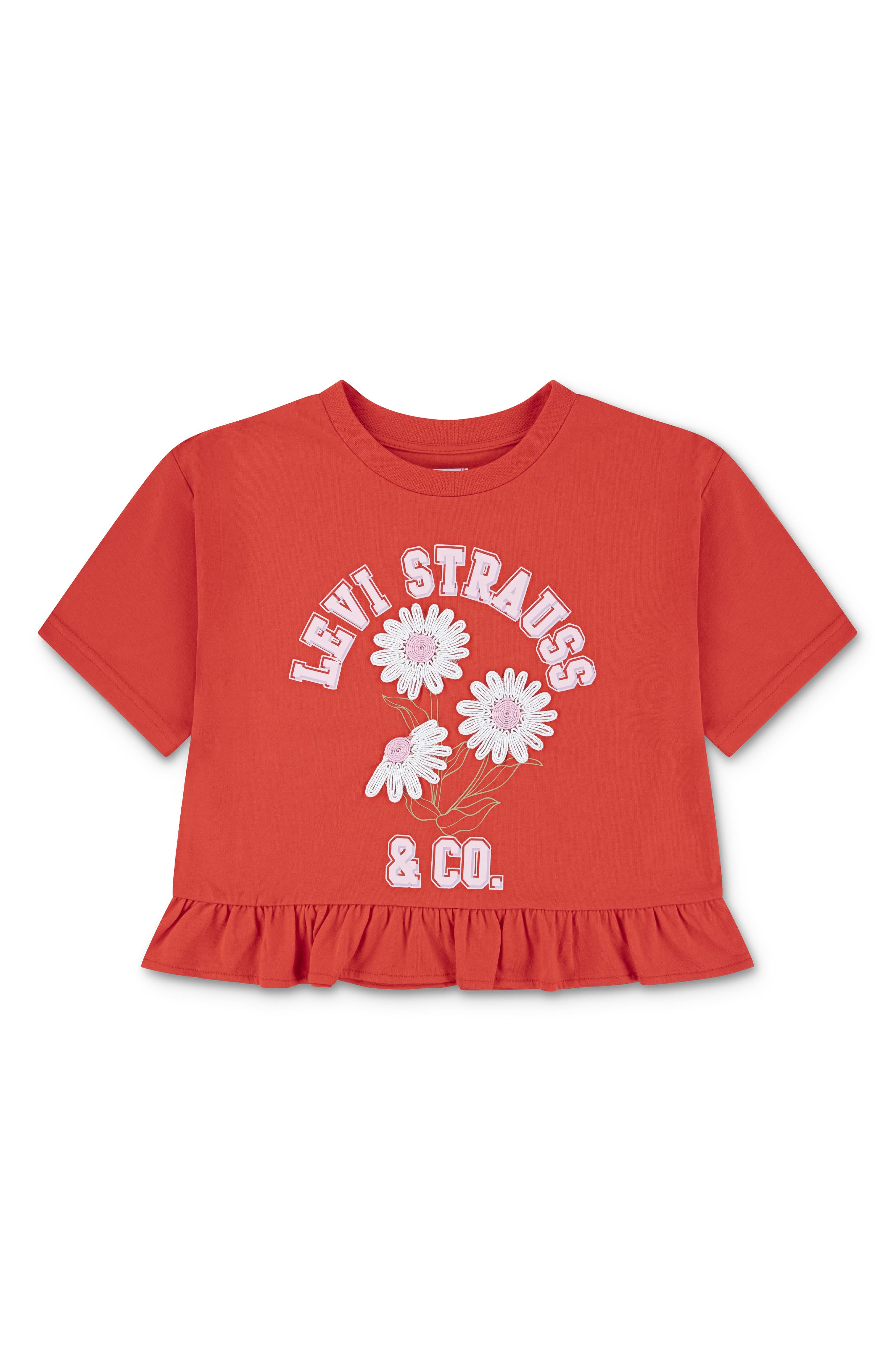 Levi's Kids' Peplum Graphic T-Shirt