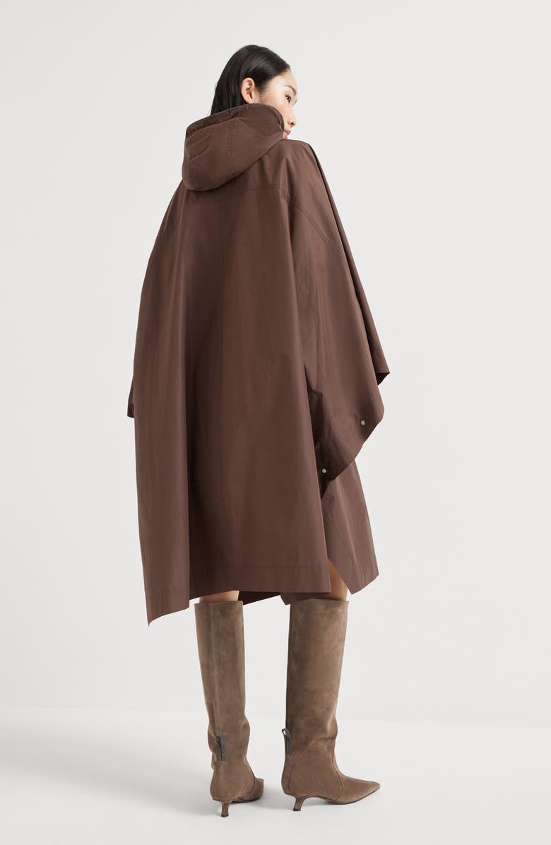 Brunello Cucinelli Parka with monili, Alternate, color, Pine Cone Brown