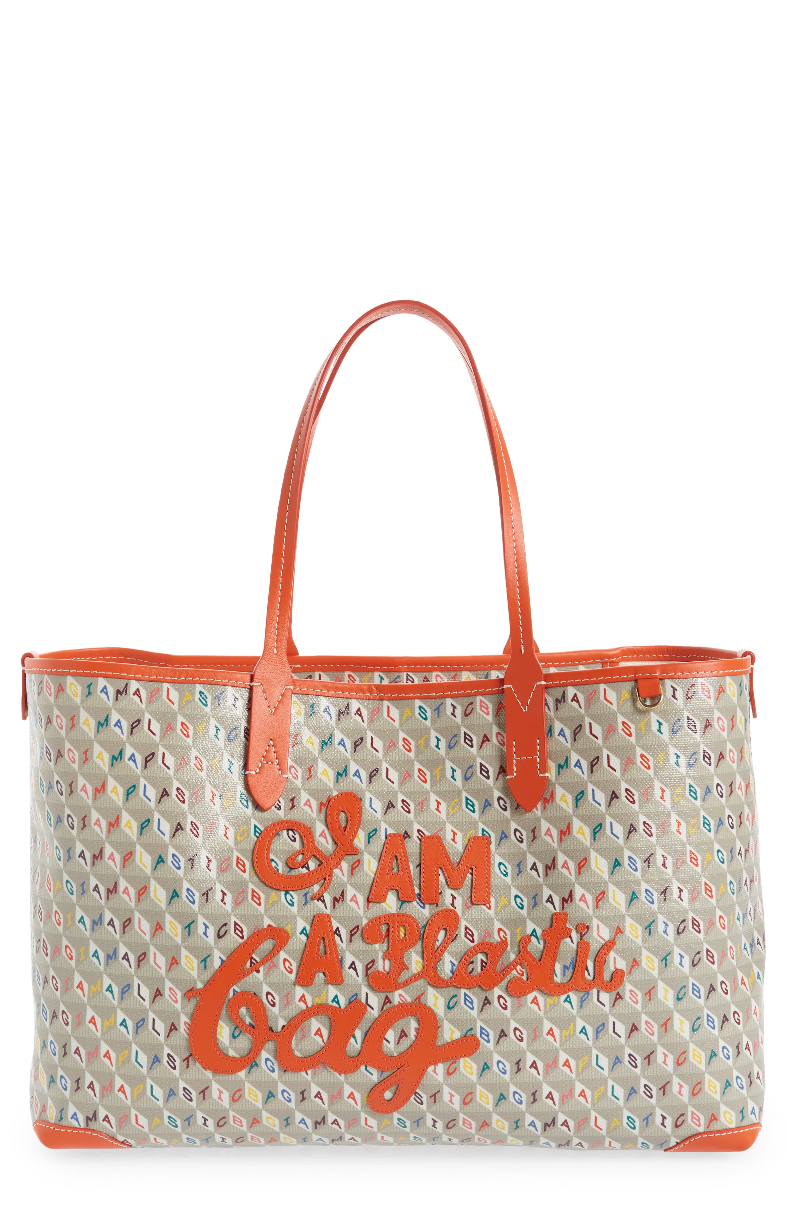 Anya Hindmarch I Am a Plastic Bag Extra Small Tote, Main, color, 