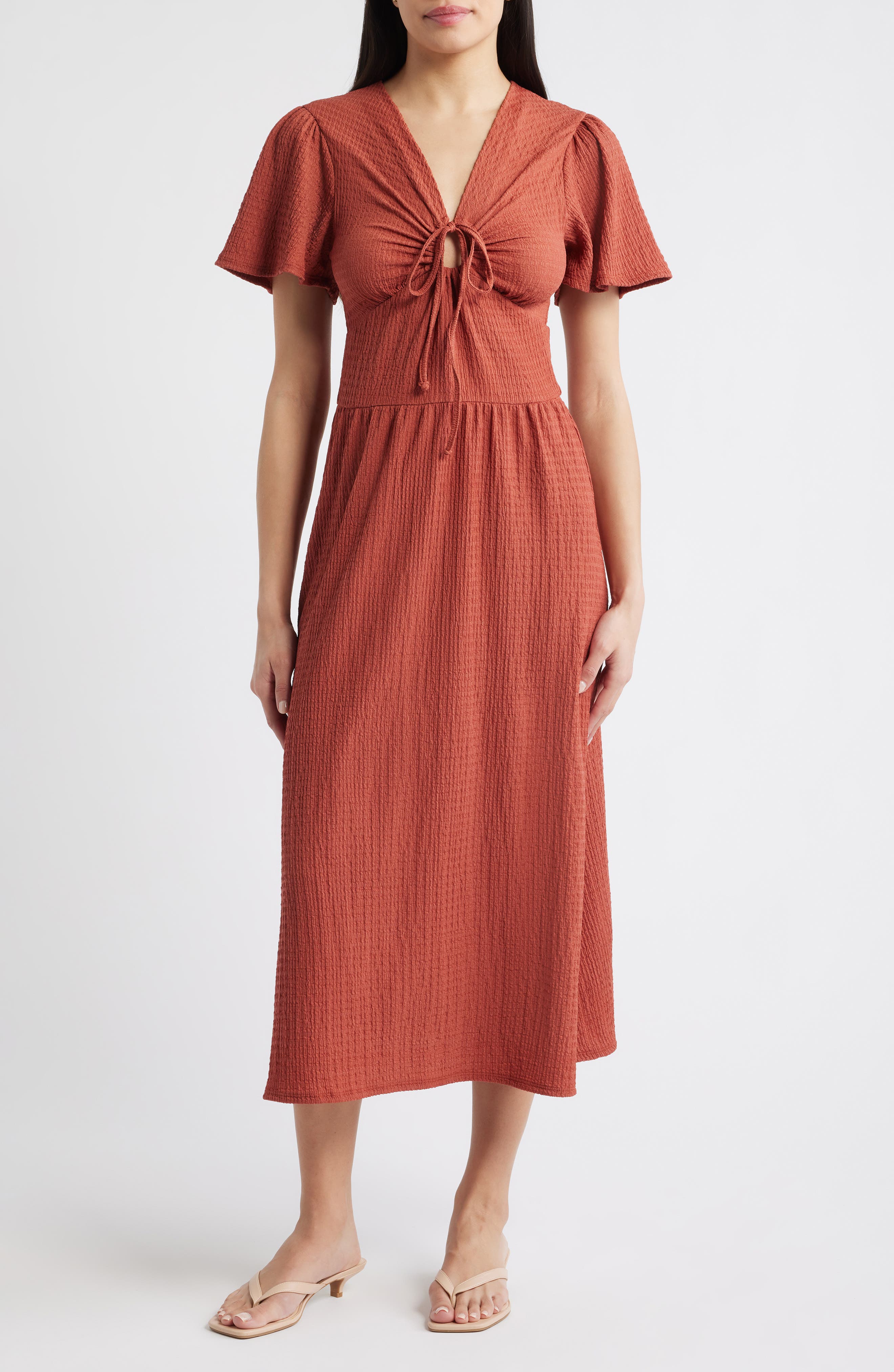 Keyhole Midi Dress - image 5