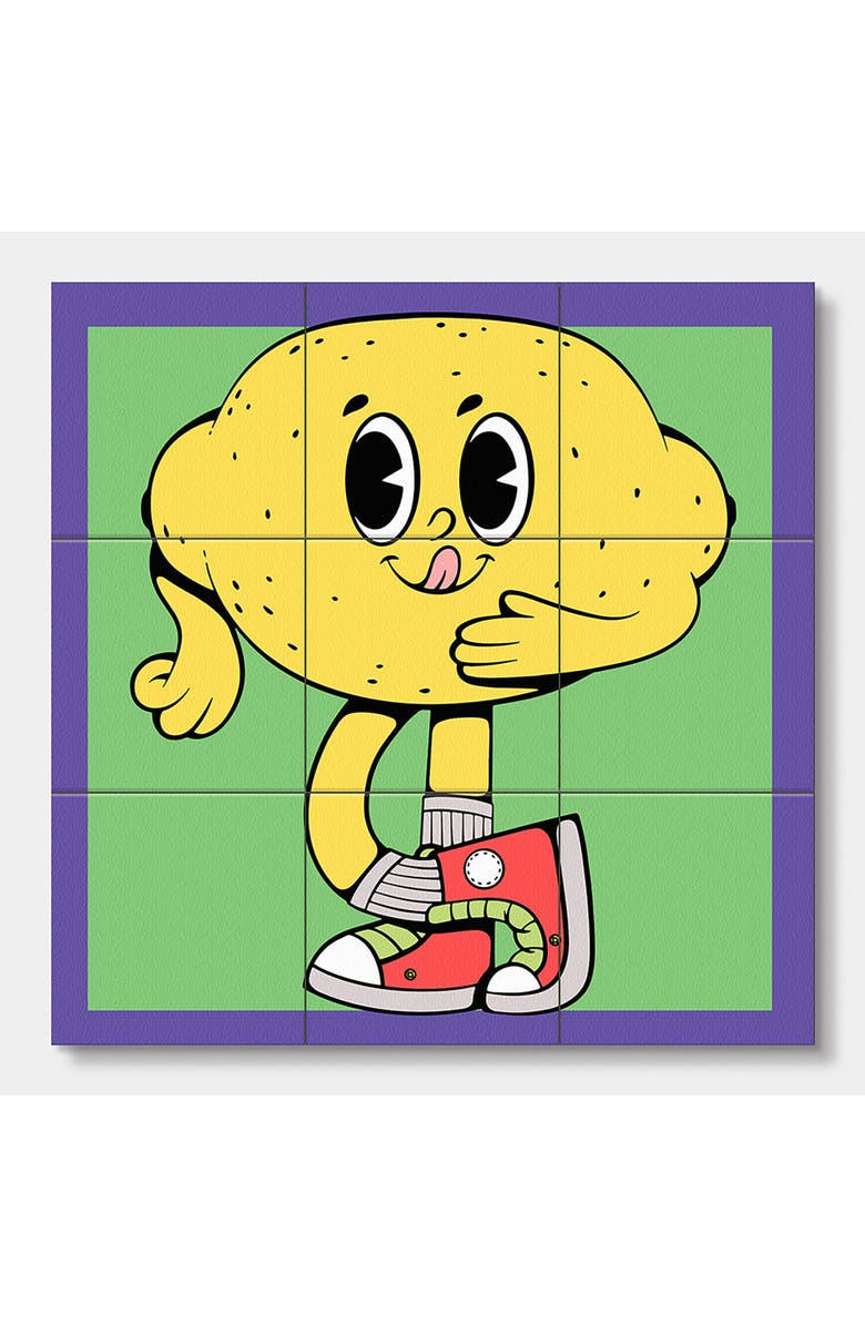 Journey of Something Cool Dudes Wooden Blocks, 6 Puzzles To Solve, 1.2 x 1.2 Inches, Alternate, color, Multicolored