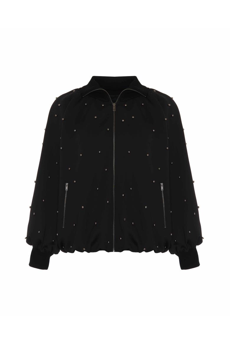 Leucothea Pearly Bomber, Alternate, color, Black