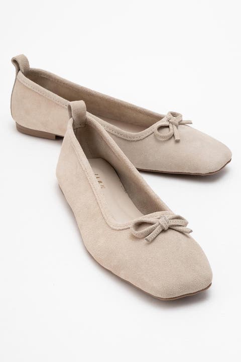Sosa Leather Ballet Flat