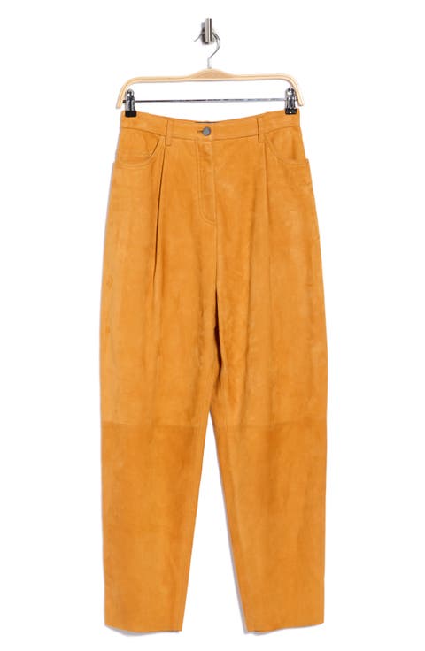 Suede Pants