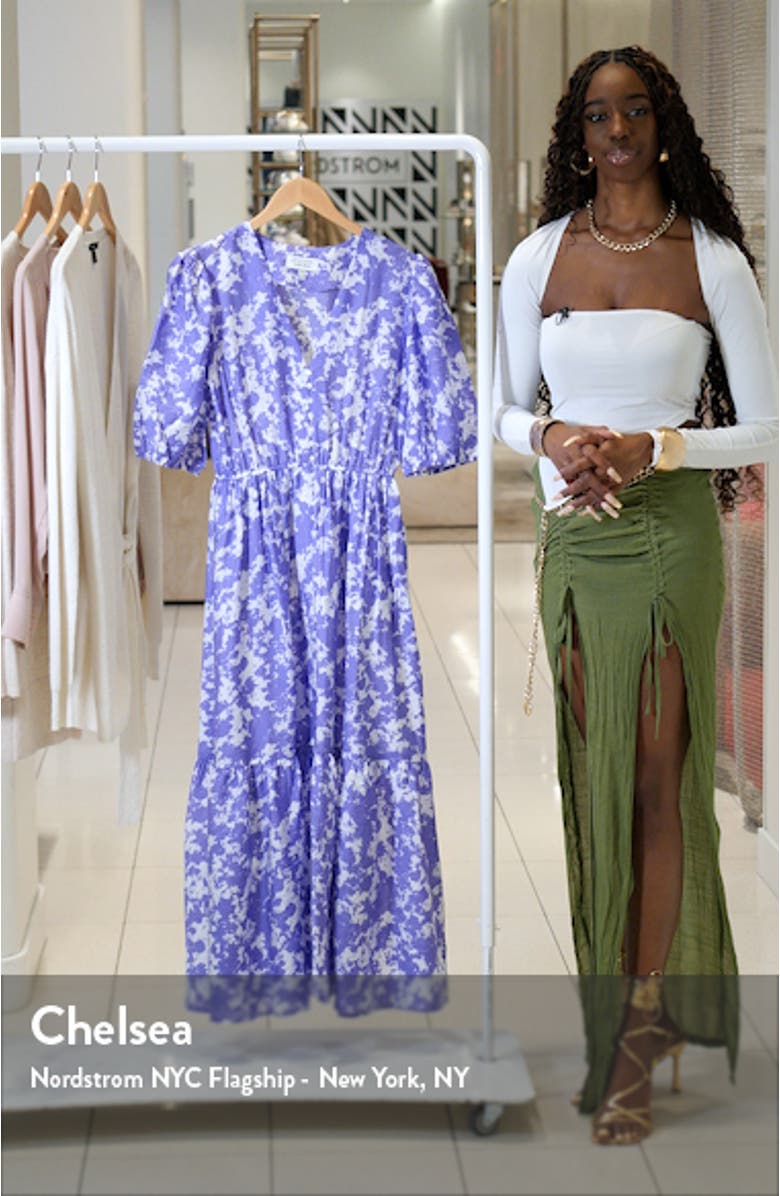 Puff Sleeve Maxi Dress, sales video thumbnail