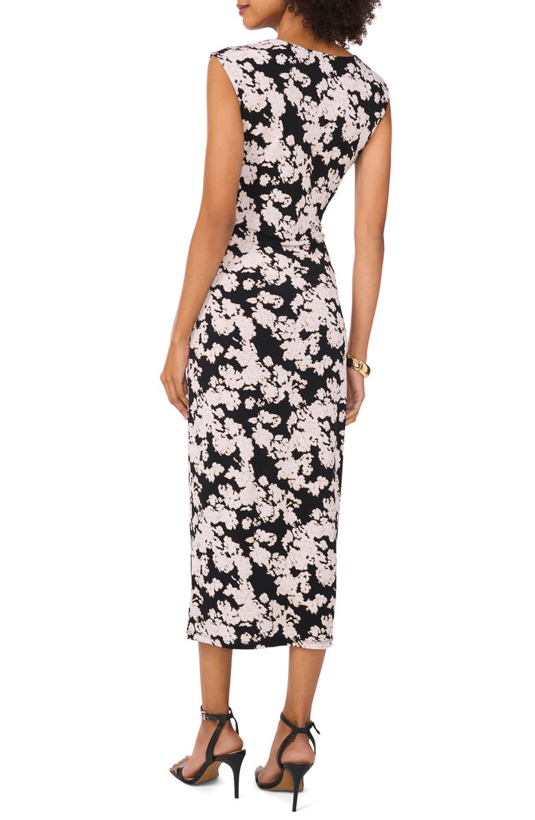Vince Camuto Floral Print Stretch Jersey Maxi Dress, Alternate, color,