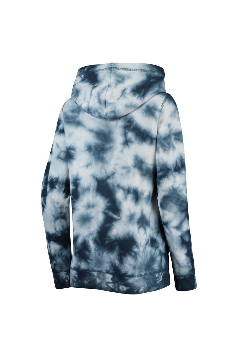 Women's New Era Navy St. Louis Cardinals Tie-Dye Full-Zip Hoodie, Alternate, color, Navy
