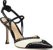 Fendi Colibrì Brogue Slingback Pump