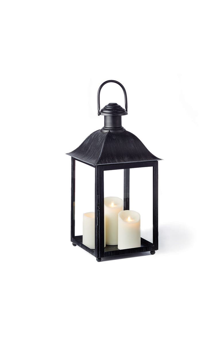 Napa Home & Garden Coach House Outdoor Lantern 23", Main, color, Black