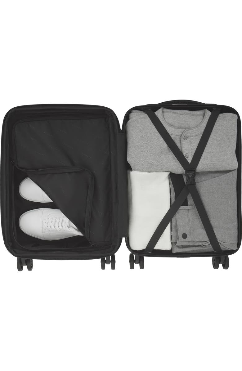 bugatti Tokyo 2 Piece Hardside Set with Expansion, Alternate, color, Black