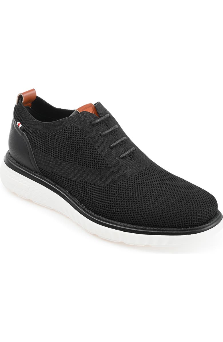 VANCE CO Lamont Knit Casual Oxford, Main, color, Black