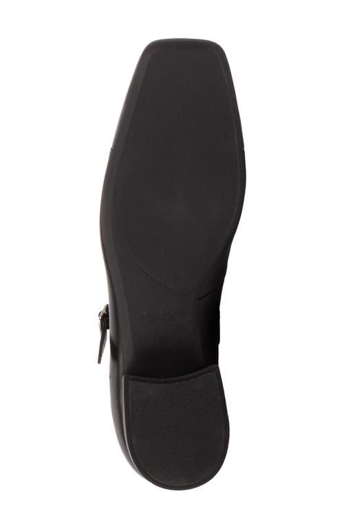 Vagabond Shoemakers Debbi Cap Toe Mary Jane In Black/black