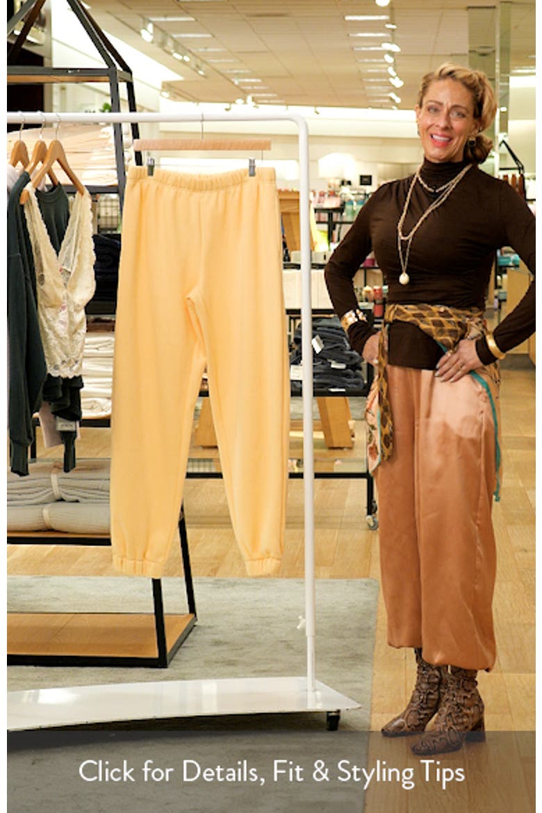 Clark Oversize Cotton Blend Sweatpants video