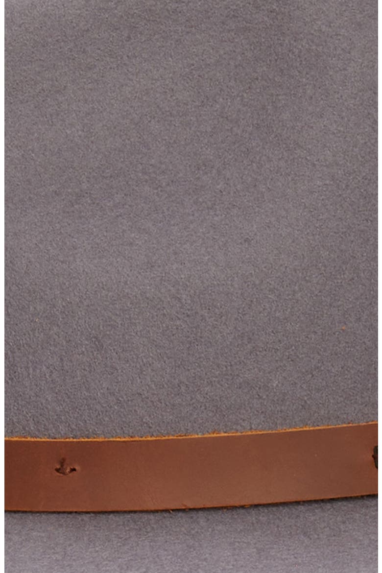 Field Proper Wool Felt Fedora, Alternate, color, GREY