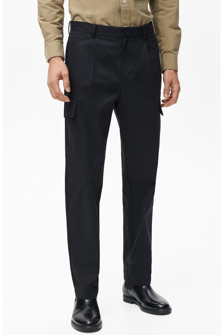 Regular Fit Cargo Pants, Main, color, NAVY