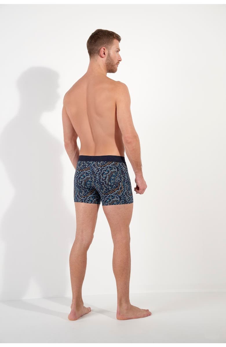 HOM Fontainebleau Boxer Briefs, Alternate, color, Navy Print
