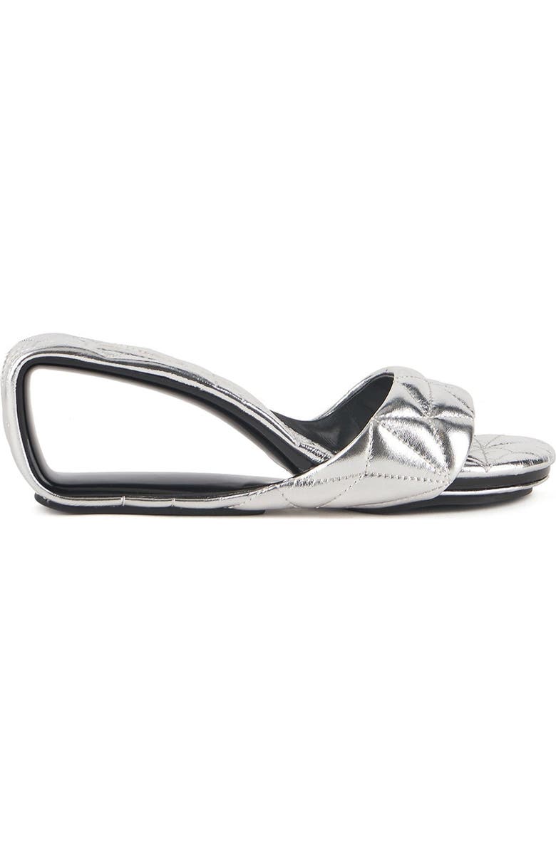 United Nude Mobius Mid Puffy, Main, color, Silver Puffy