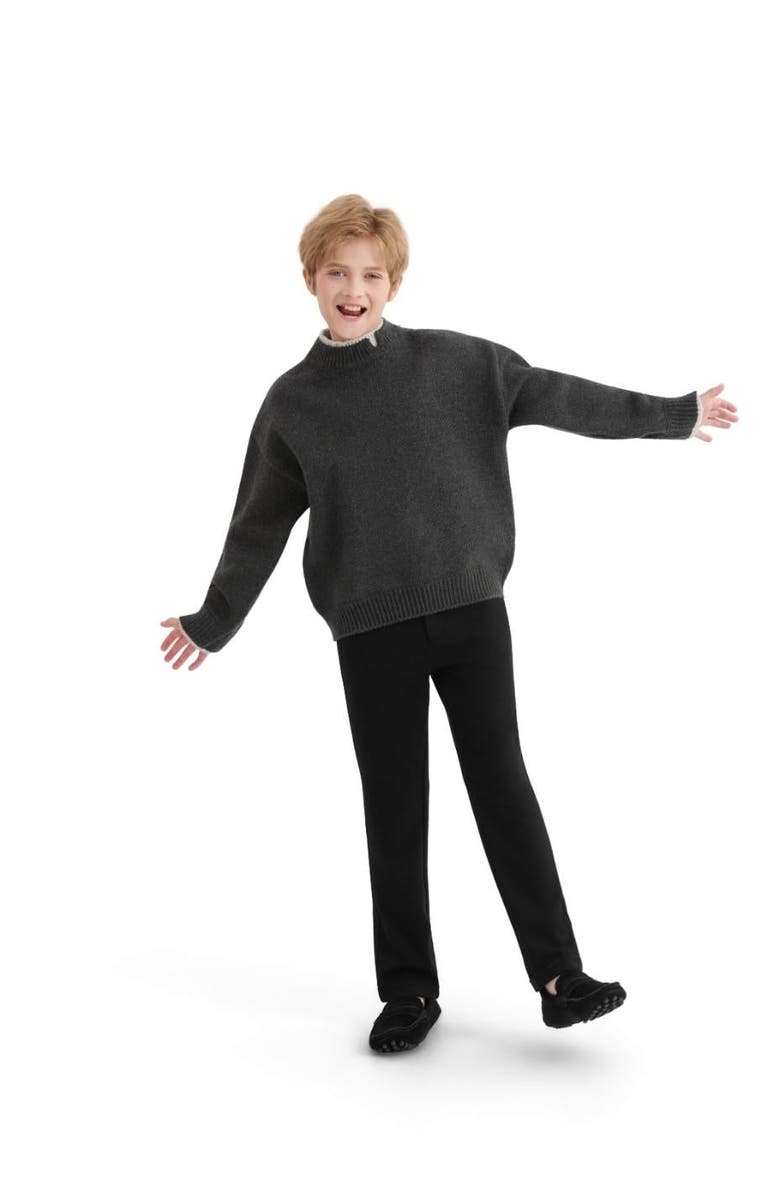 MOUSTACHE Classic Knit Sweater, Alternate, color, Grey