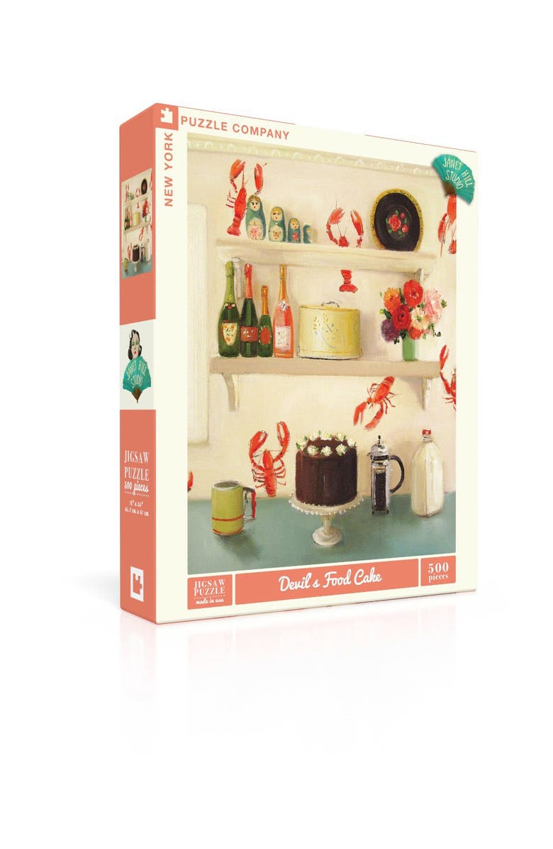 NEW YORK PUZZLE COMPANY Devil's Food Cake 500 Piece Puzzle, Alternate, color, NO COLOR